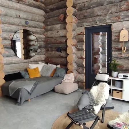 Villa Upea Kelohirsihuvila Rannalla, Myoes Poreamme!