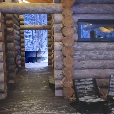 Villa Upea Kelohirsihuvila Rannalla, Myoes Poreamme! *