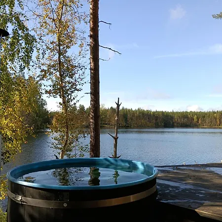 Upea Kelohirsihuvila Rannalla, Myoes Poreamme! * Joensuu