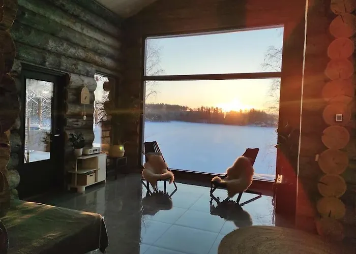 Upea Kelohirsihuvila Rannalla, Myoes Poreamme! *