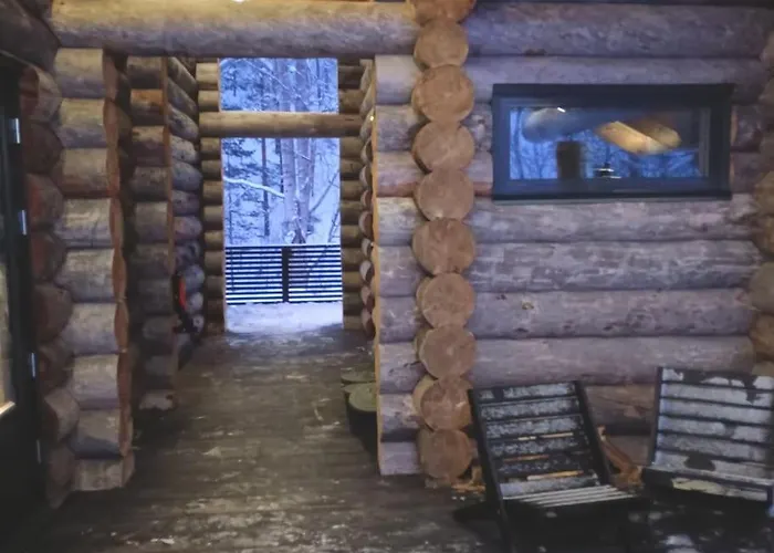 Vila Upea Kelohirsihuvila Rannalla, Myoes Poreamme! *