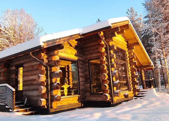 Vila Upea Kelohirsihuvila Rannalla, Myoes Poreamme! Joensuu