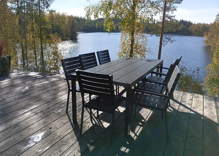 Upea Kelohirsihuvila Rannalla, Myoes Poreamme! *