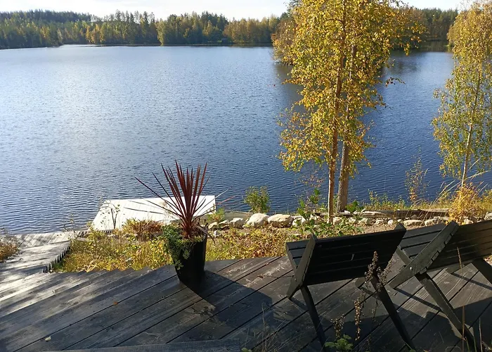 Upea Kelohirsihuvila Rannalla, Myoes Poreamme! * Joensuu