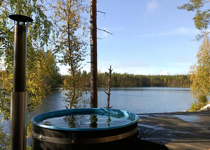 Upea Kelohirsihuvila Rannalla, Myoes Poreamme! * Joensuu