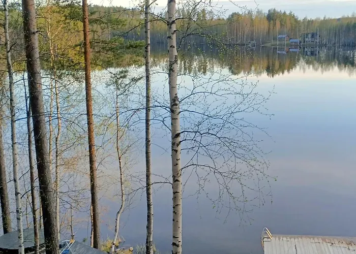 Upea Kelohirsihuvila Rannalla, Myoes Poreamme! * Joensuu